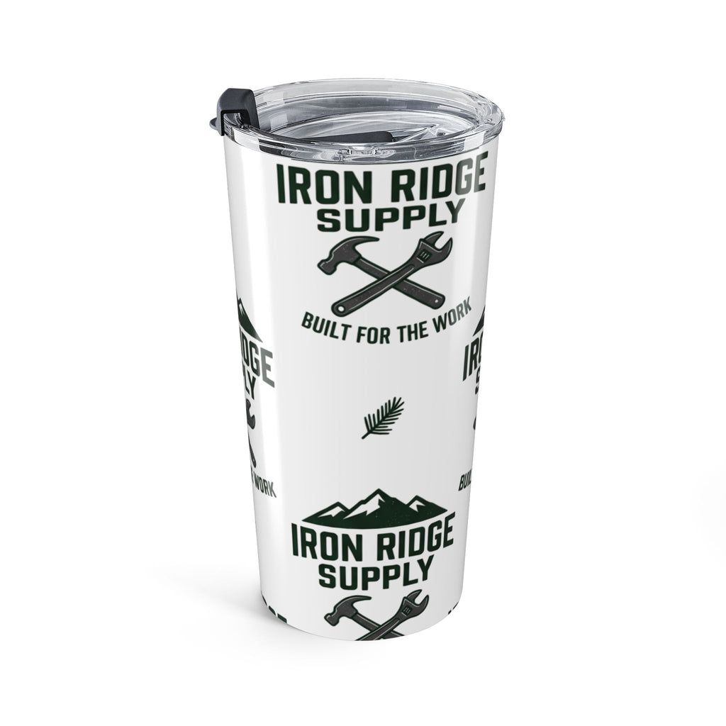 Iron Ridge Supply 20oz Tumbler - Built for the Work, Insulated Travel Mug