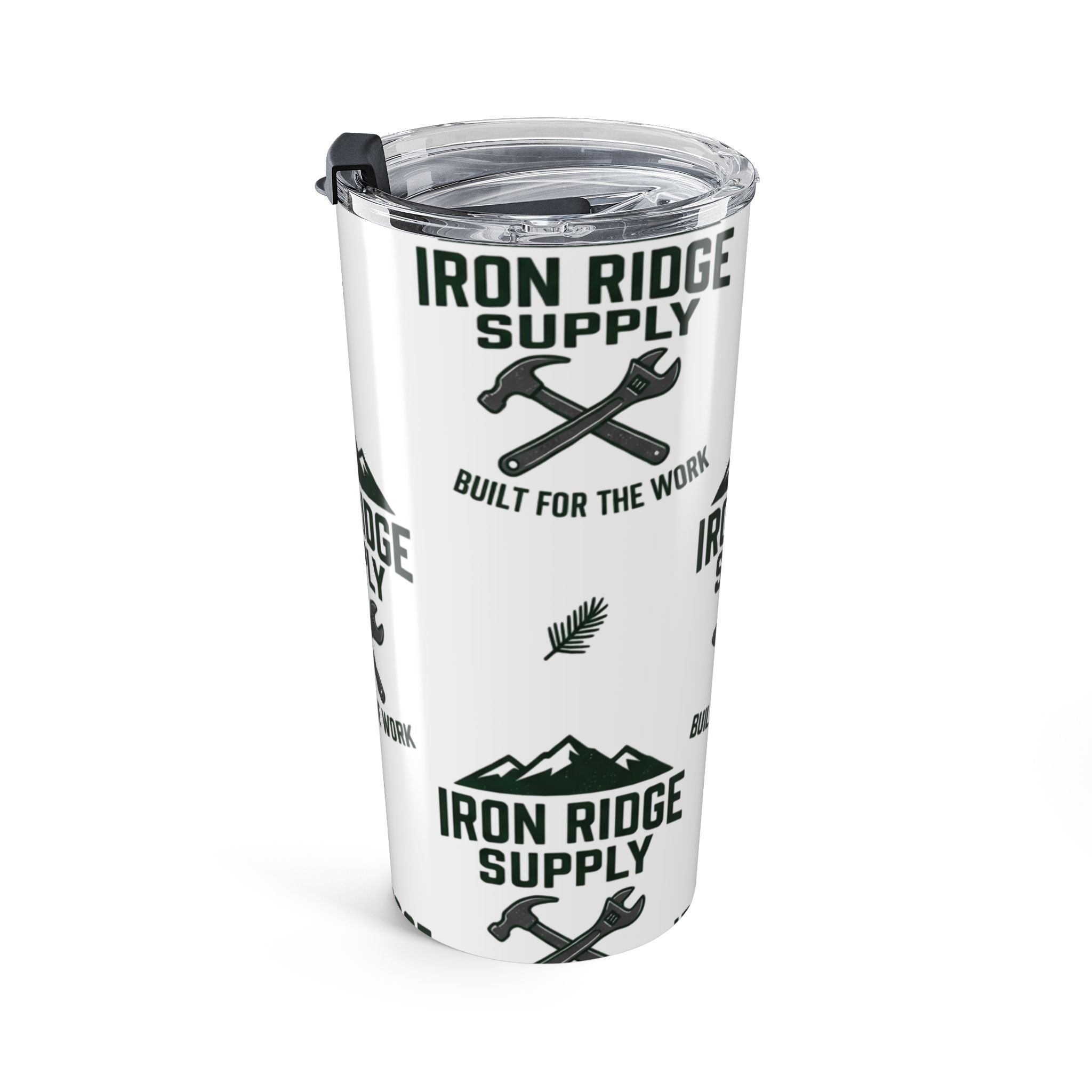 Iron Ridge Supply 20oz Tumbler - Built for the Work, Insulated Travel Mug