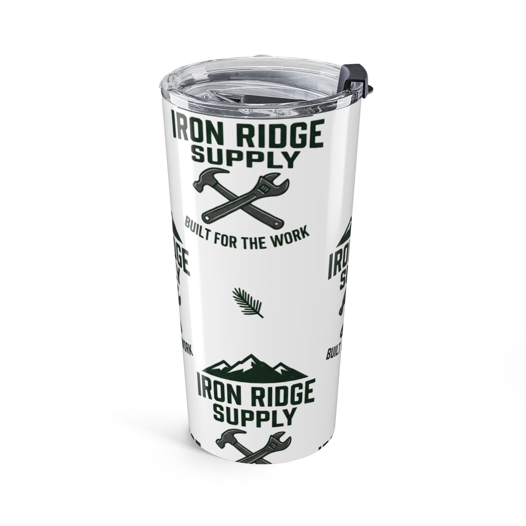 Iron Ridge Supply 20oz Tumbler - Built for the Work, Insulated Travel Mug
