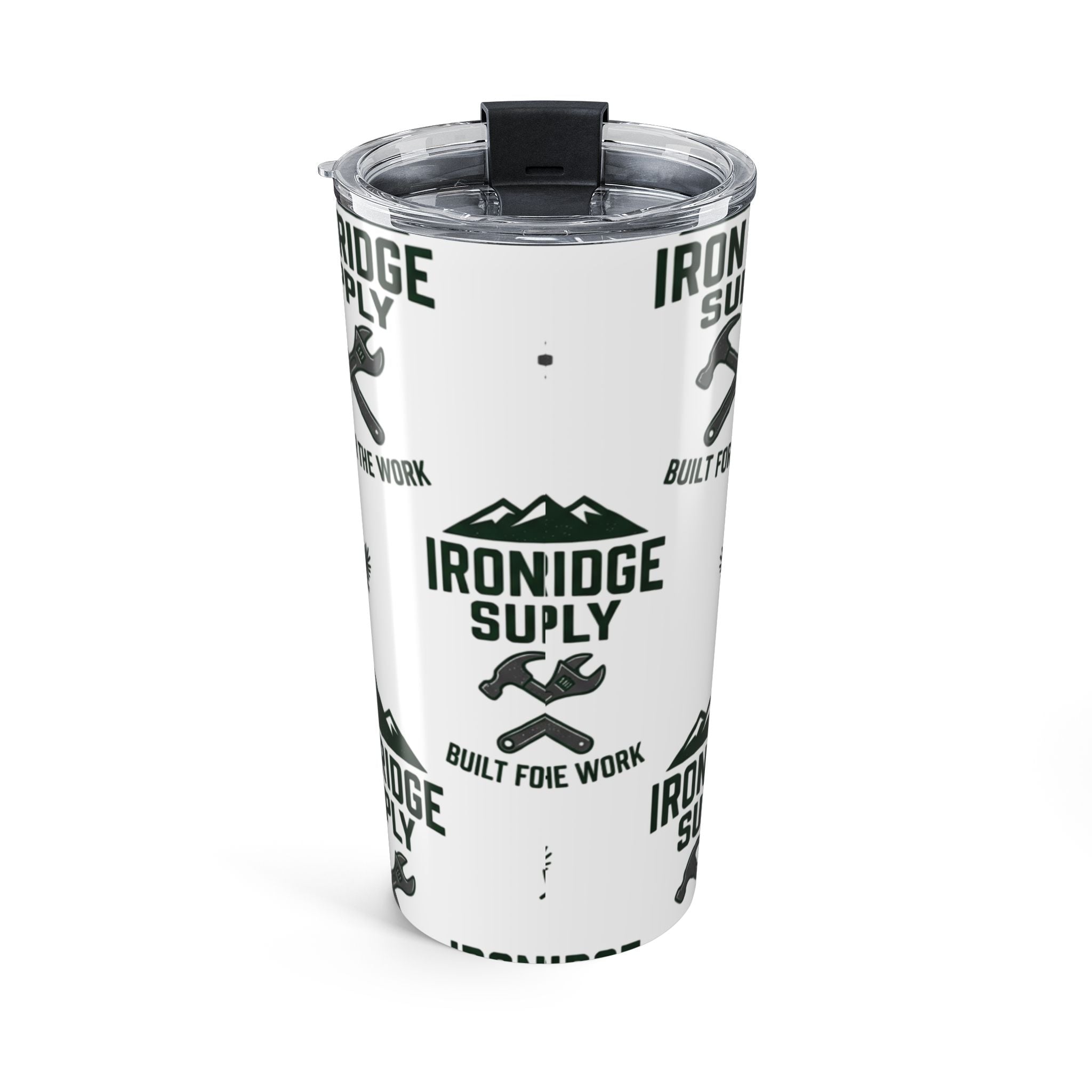 Iron Ridge Supply 20oz Tumbler - Built for the Work, Insulated Travel Mug