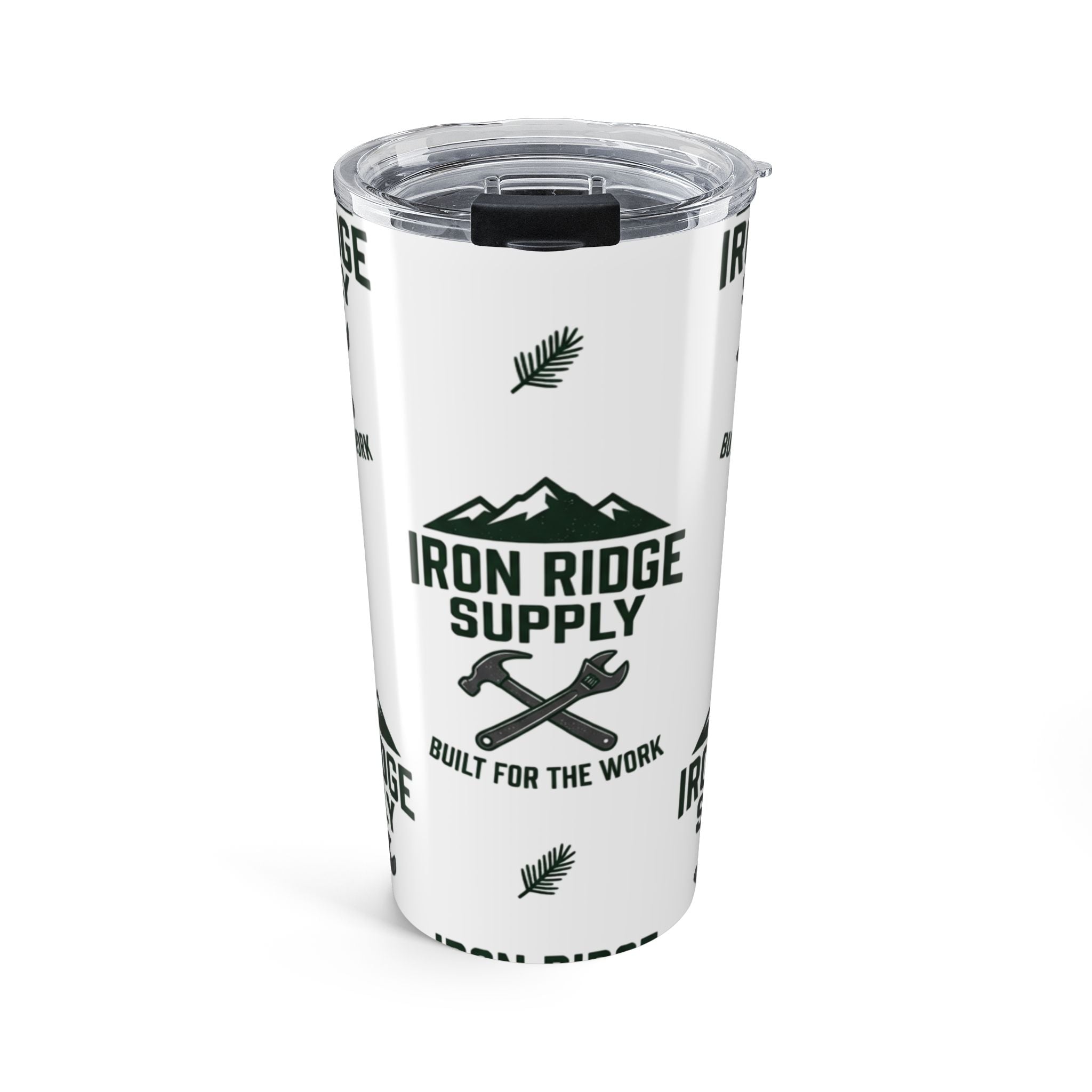 Iron Ridge Supply 20oz Tumbler - Built for the Work, Insulated Travel Mug